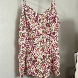 Floral Print Women's Top